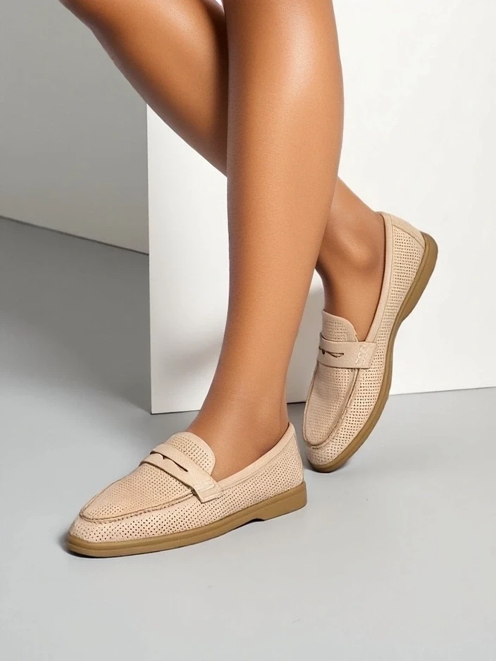 Resti Perforated women&#039;s moccasins Sierros