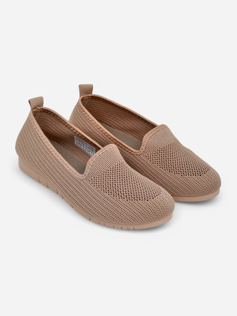 Resti Women's fabric moccasins Caerit