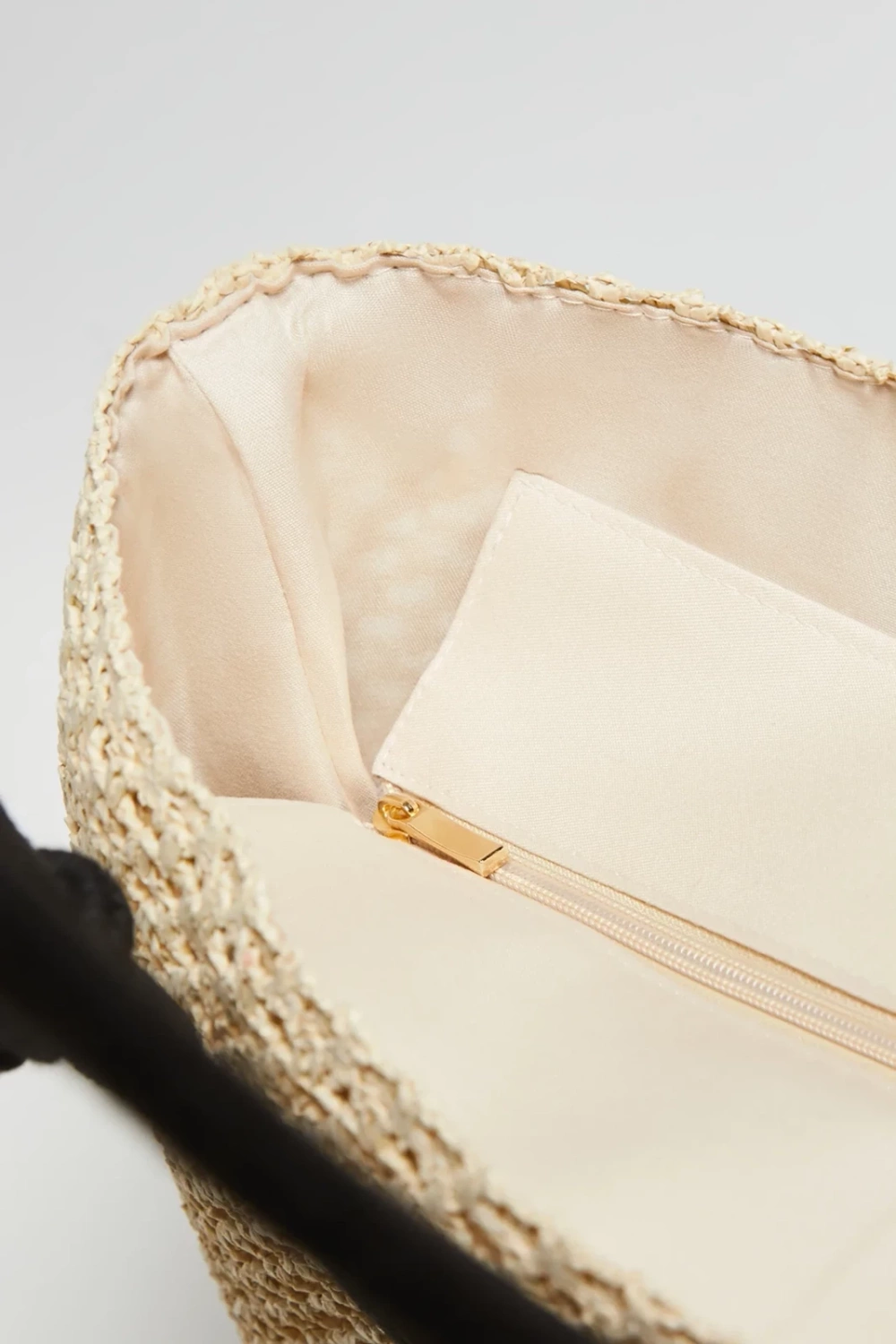 Marisse Beige Beach Bag
