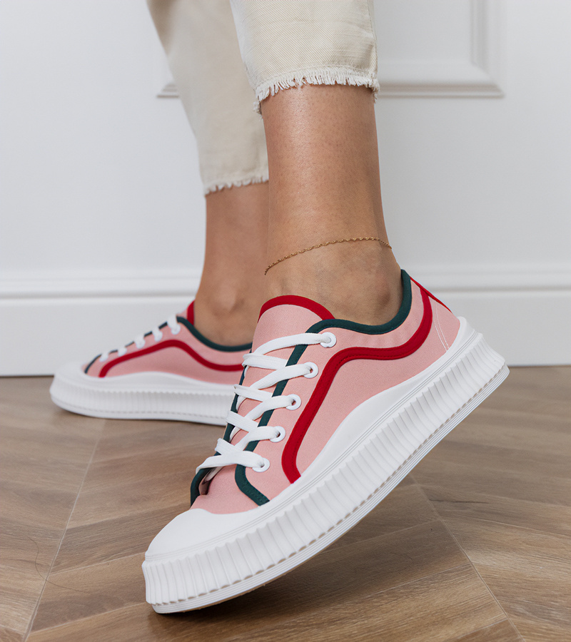 Gemre Adidași roz Salis pentru femei cu platformă