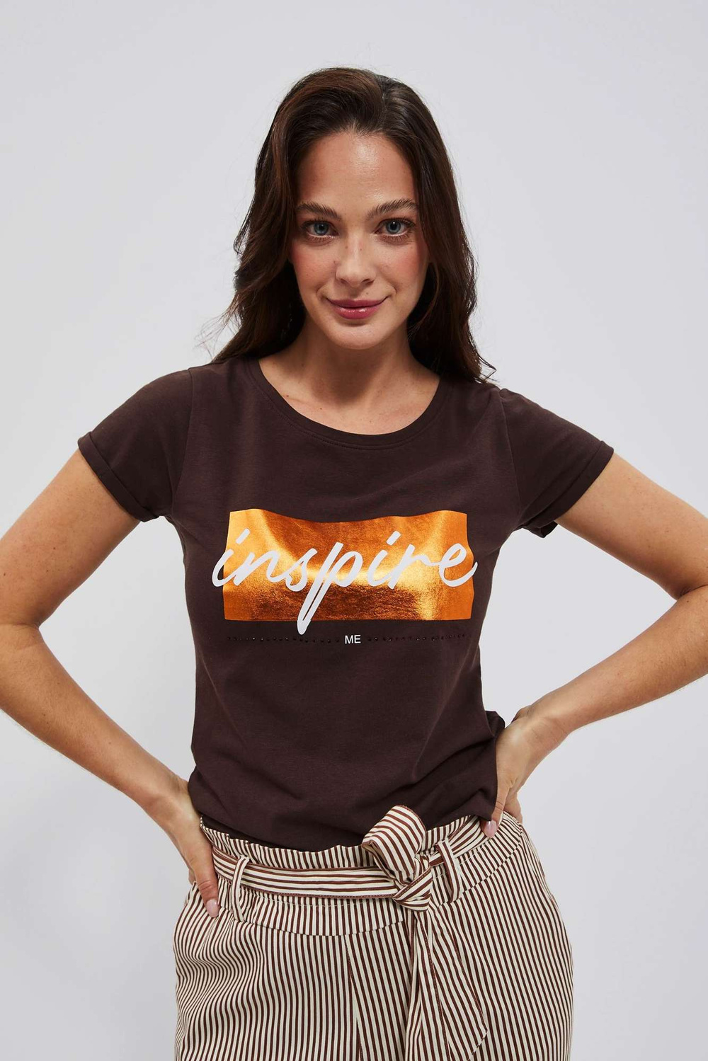 WOMEN'S T-SHIRT L-TS-4019 D.DUB