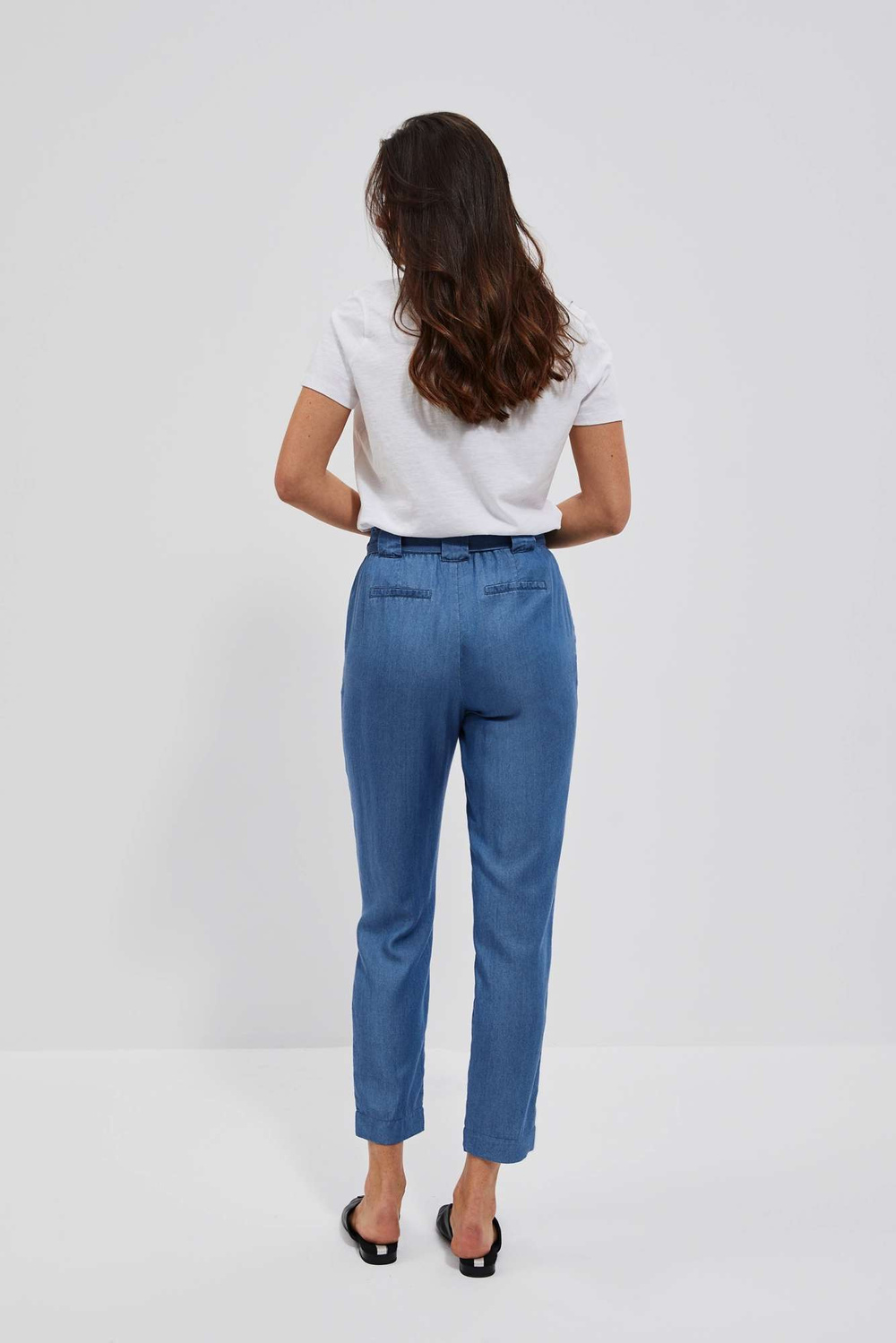 Marisse Women's Trousers L-Sp-4005 Dark Blue