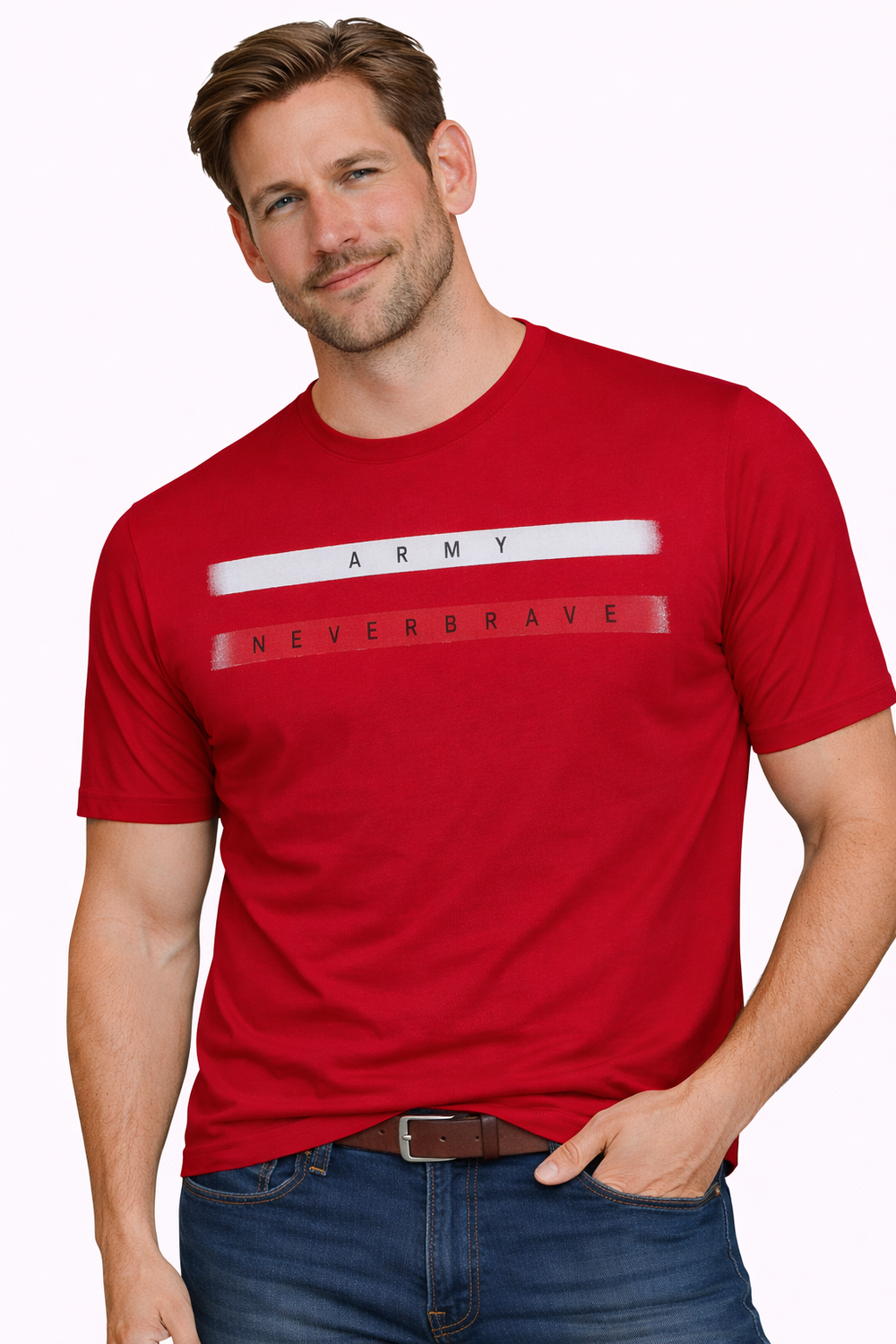 Červený svetr Jumper 3033