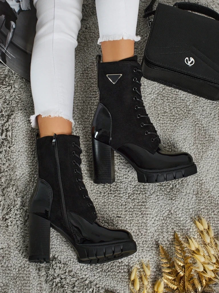 Resti Women's Event Bramble Eco-Suede Heeled Ankle Boots