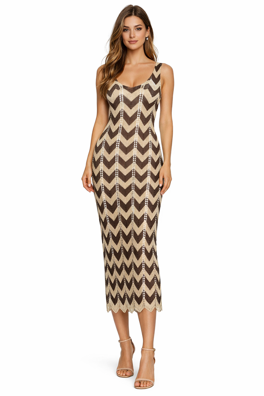 Модна раница ID8891 кафява