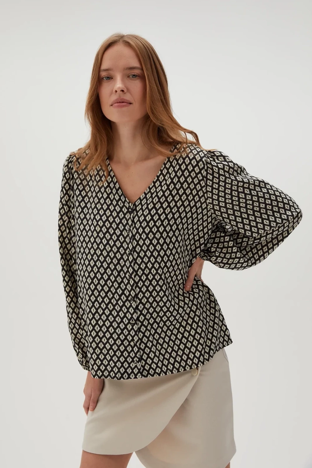 Marisse Women&#039;s Shirt L-Ko-4607 Black
