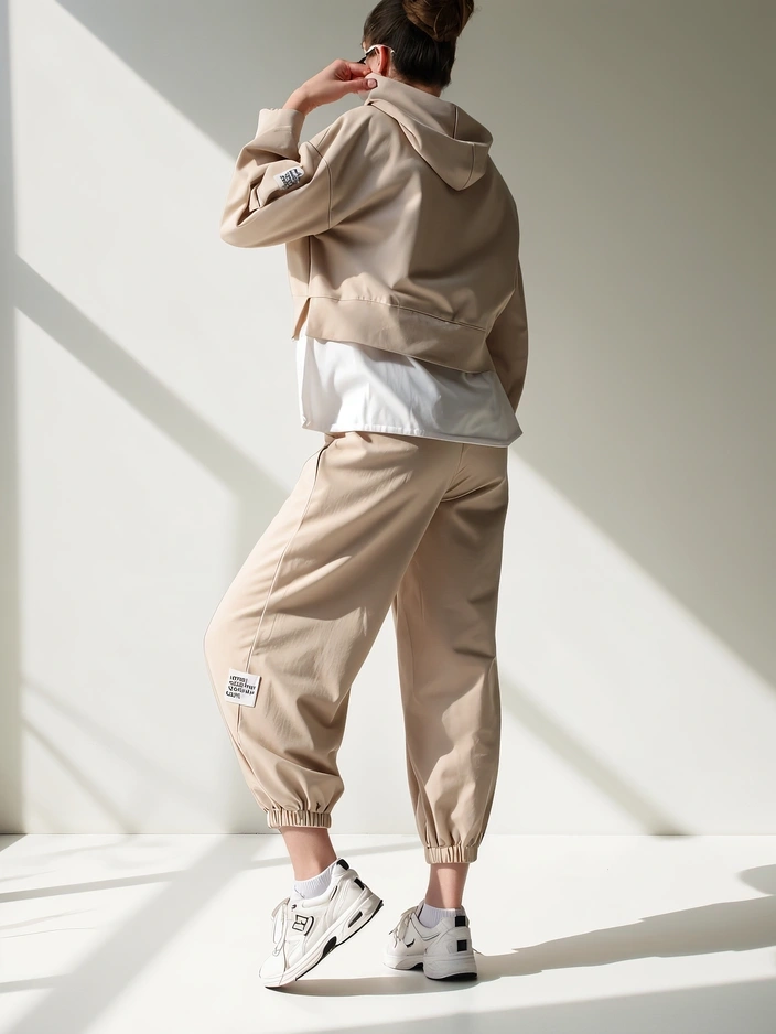 Resti Women's cotton set with a shirt insert