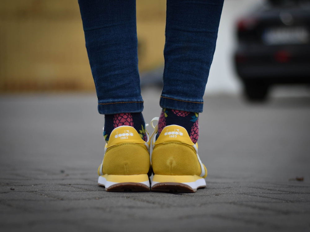 Diadora Heritage Koala Sneakers - Žltá / Biela