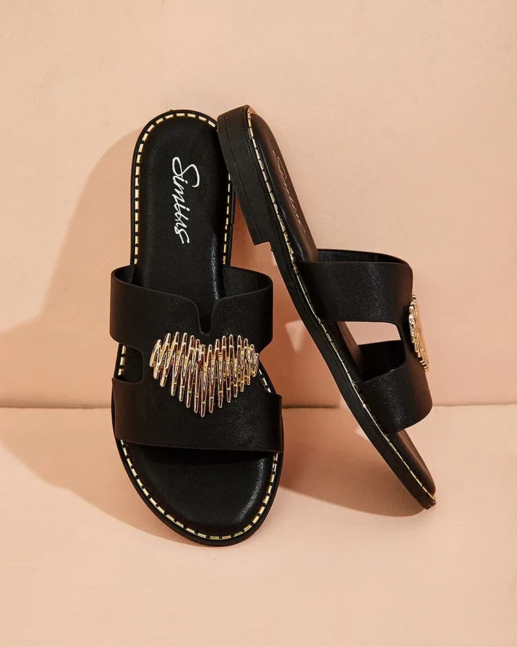 Resti Royalfashion Women&#039;s Olis flat sole flip-flops