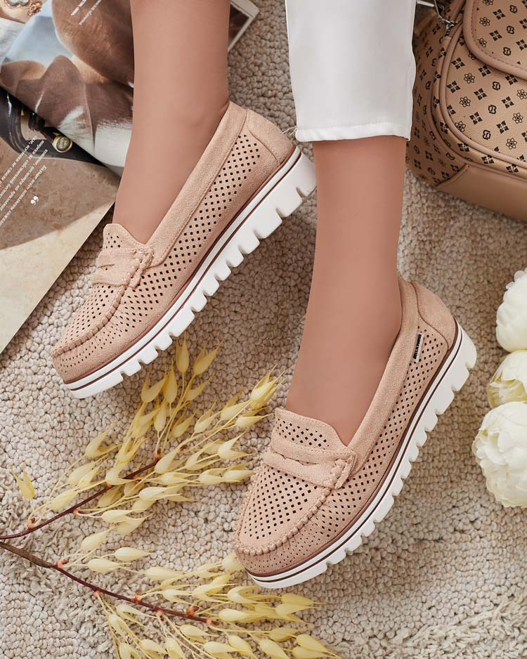 Resti Openwork women&#039;s moccasins Leteller