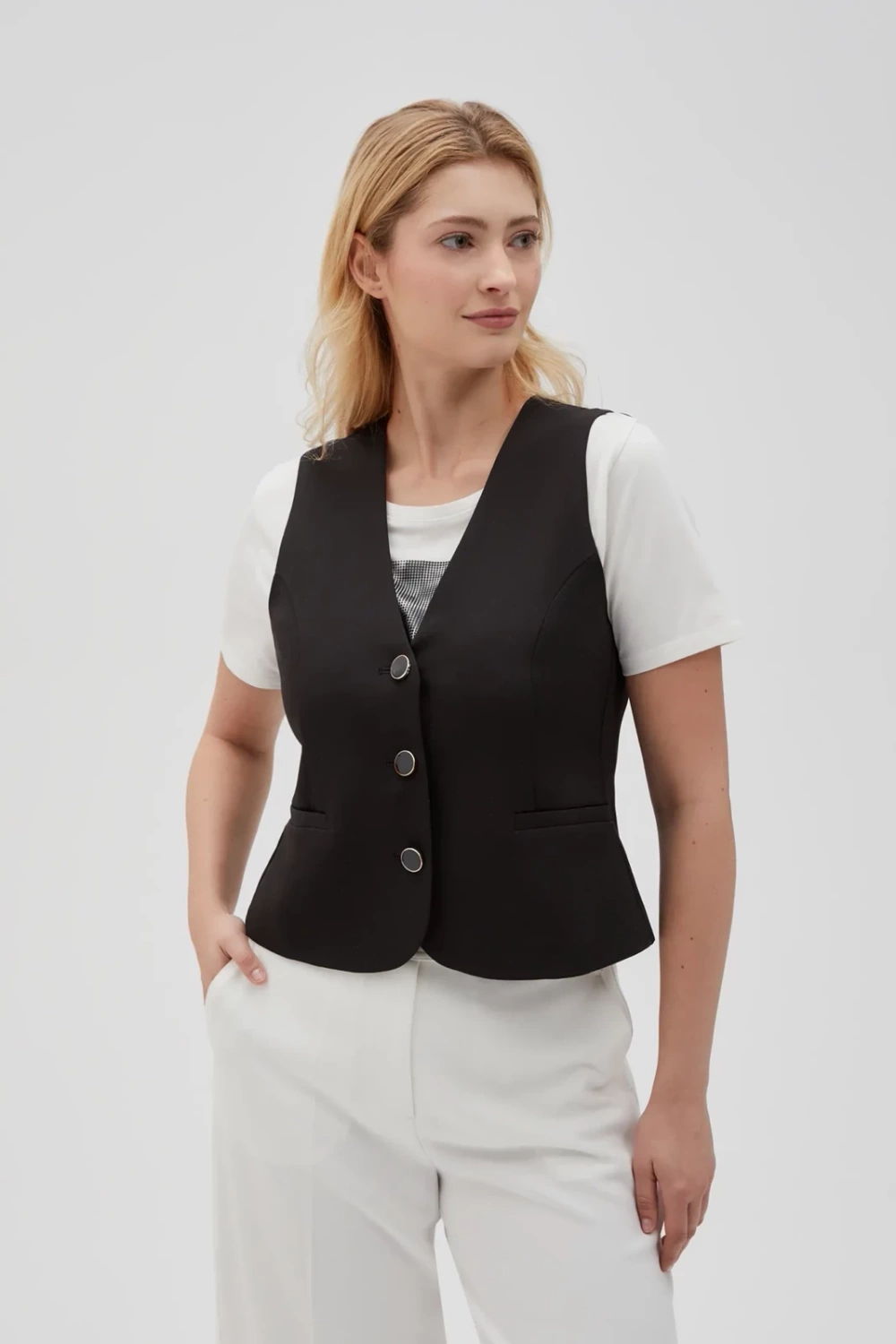 Marisse Womens Jacket L-Ka-4615 Black