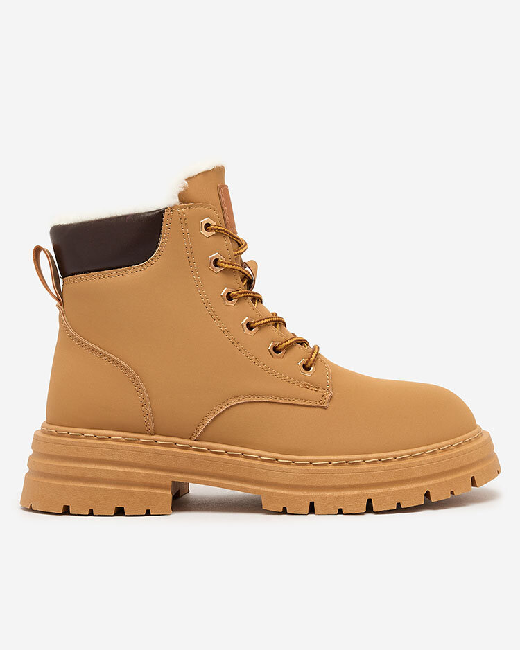 Resti Camel women&#039;s insulated Radoras trapper boots