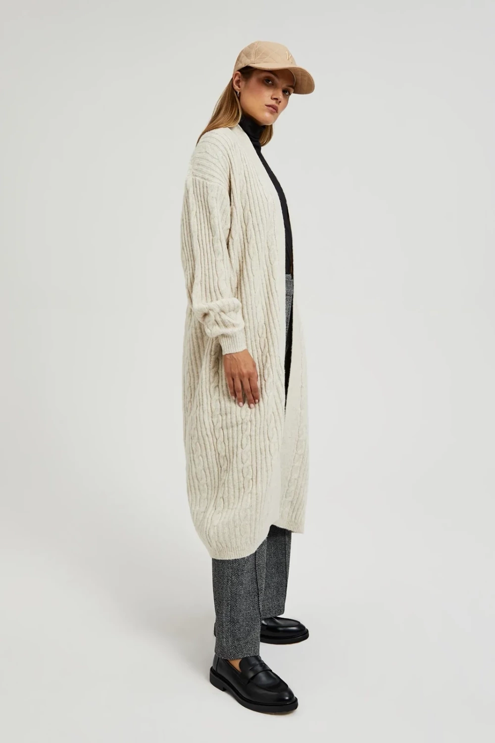 Marisse Women's Sweater Z-Sw-4522 L.Beige Mel