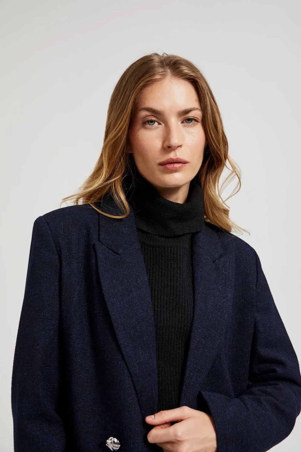 Marisse Women&#039;s Jacket Z-Mr-4518 Navy