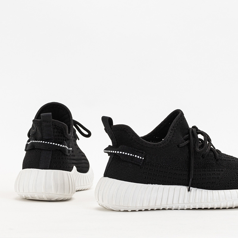 Resti Black and white Fransi women&#039;s sports shoes - Footwear