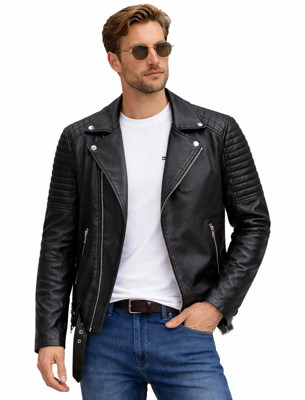 J.Style - Мъжко кожено яке