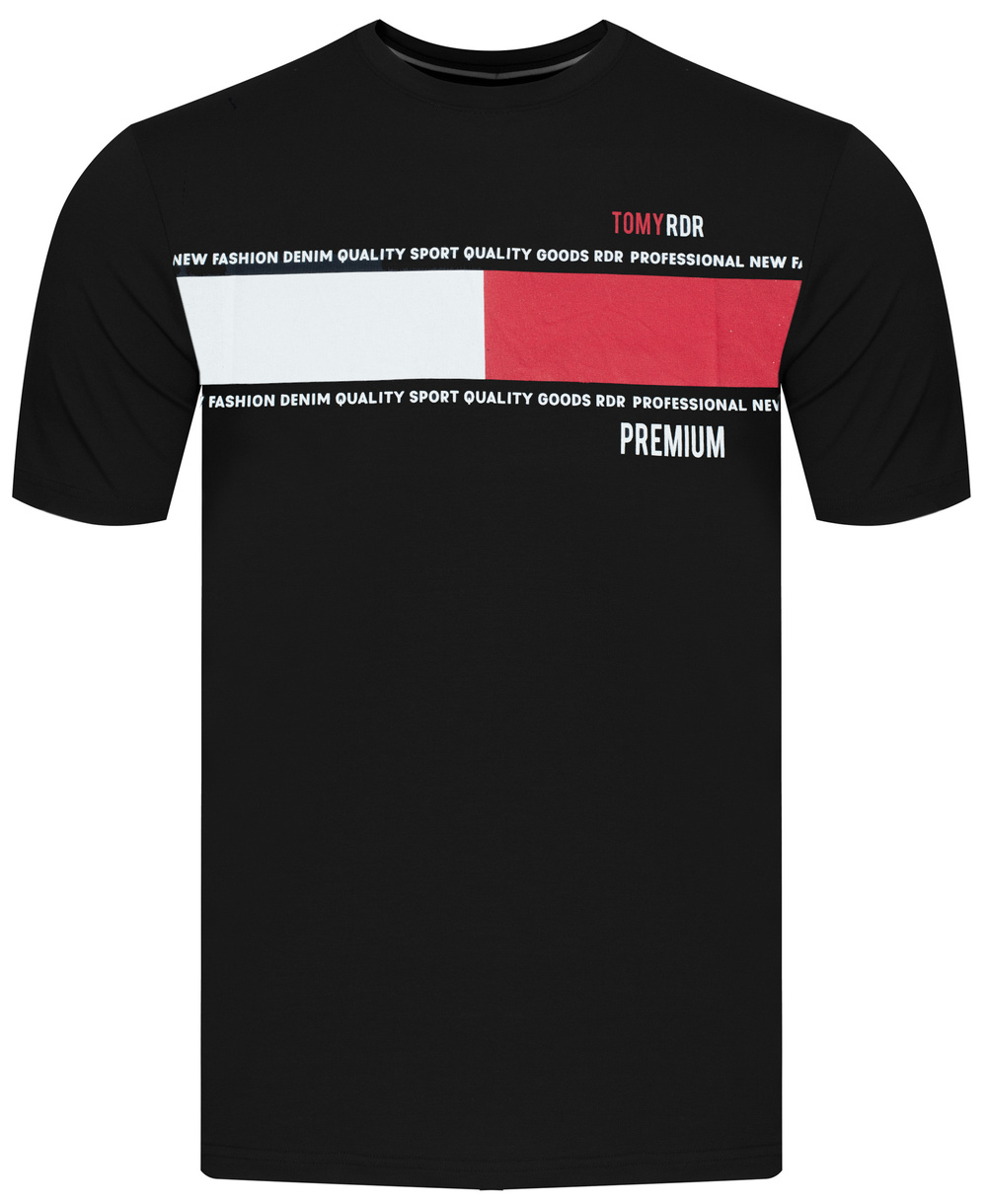 Мъжка тениска пуловер 3031 черна