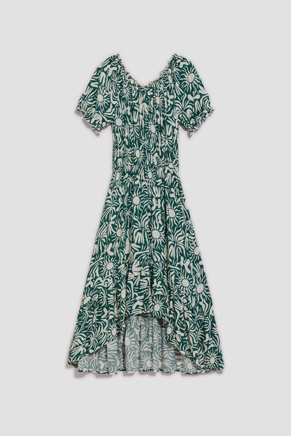 Marisse Women&#039;s Dress L-Su-4040 Palm Leaf