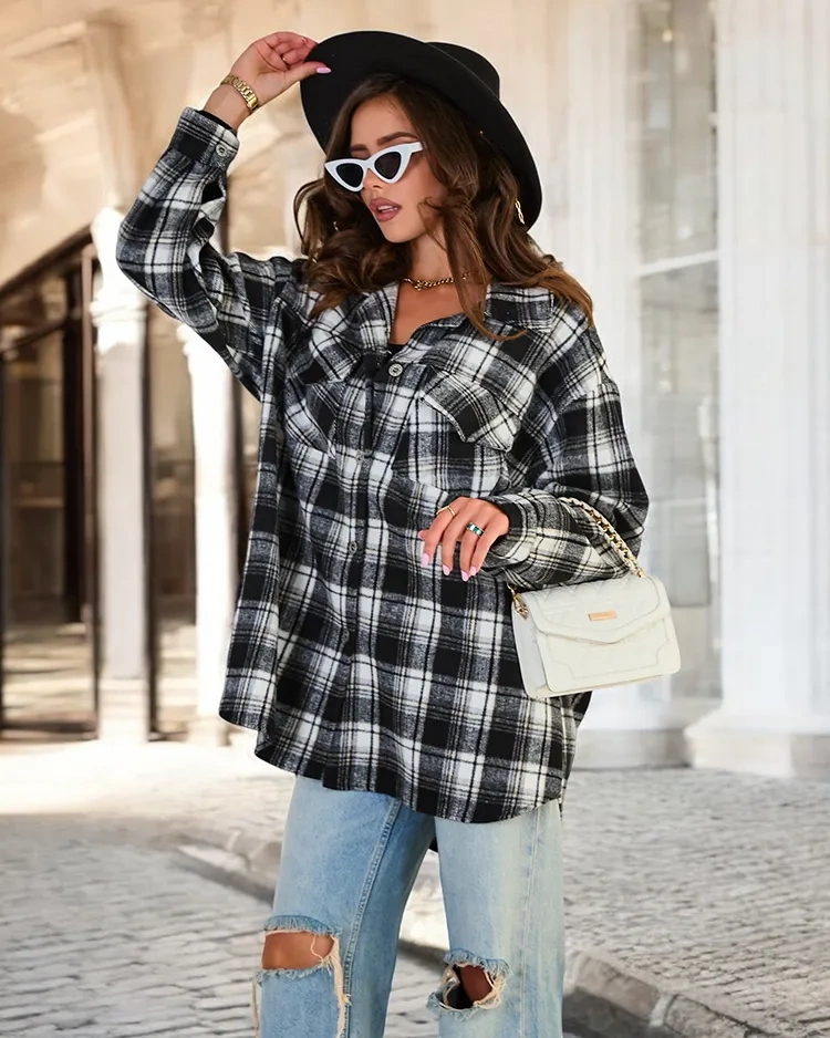 Resti Women's Cotton Shirt Coat