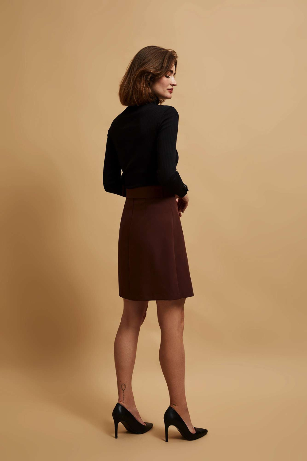 Marisse Skirt With A Belt