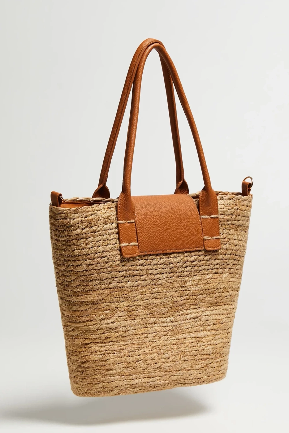 Marisse Beige Basket Bag