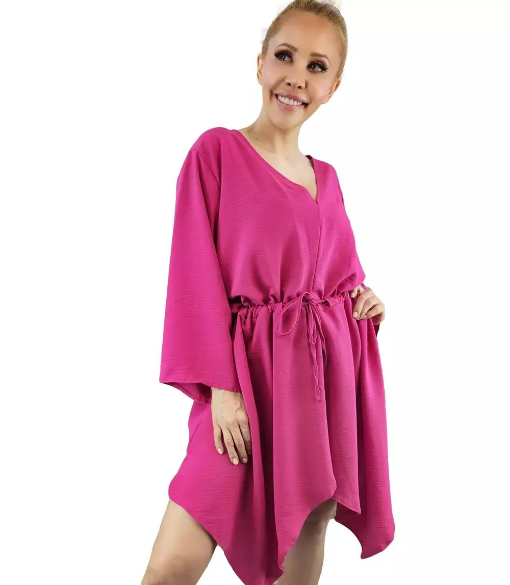 Pri Beautiful loose asymmetric mini dress