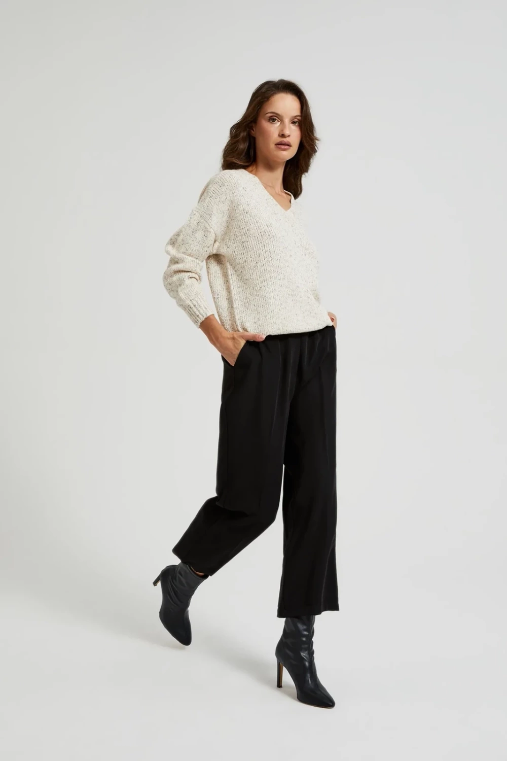 Marisse Women's Trousers Z-Sp-4514 Black