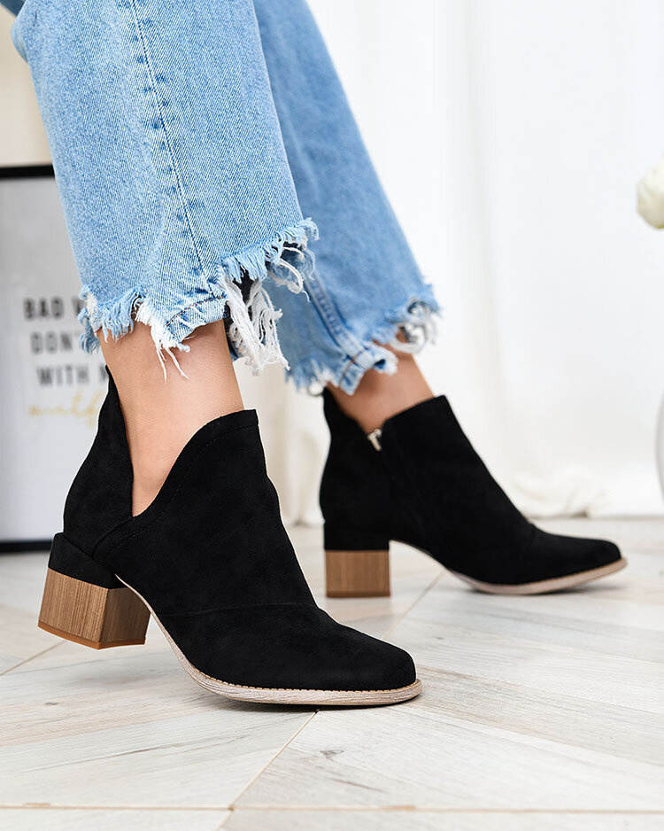 Resti Black women's ankle boots Jeneuer - Footwear