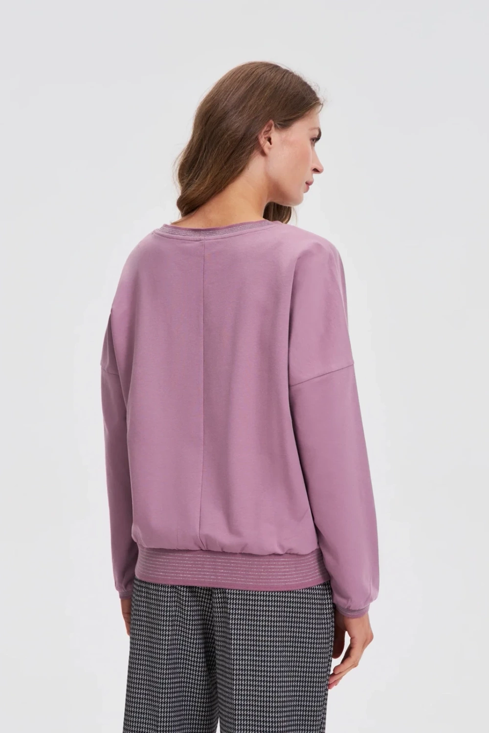 Marisse WOMEN'S SWEATSHIRT Z-BL-4801 D.PINK