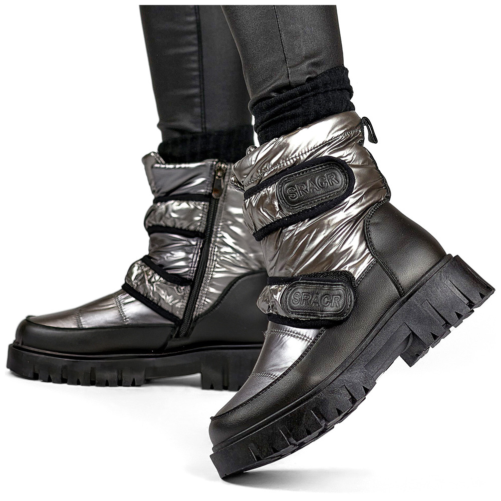 primohurt Ciepłe śniegowce damskie na rzep Laila