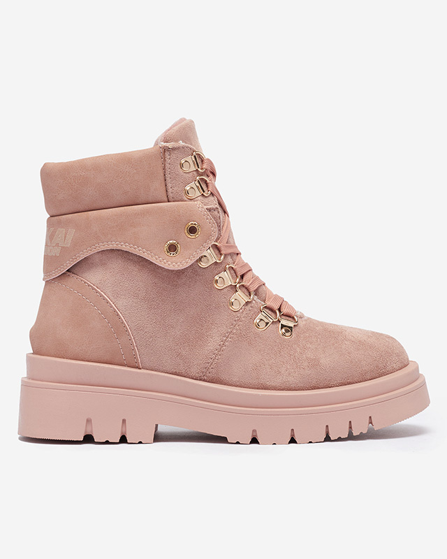 Resti Pink women&#039;s boots insulated trappers Boserra - Footwear