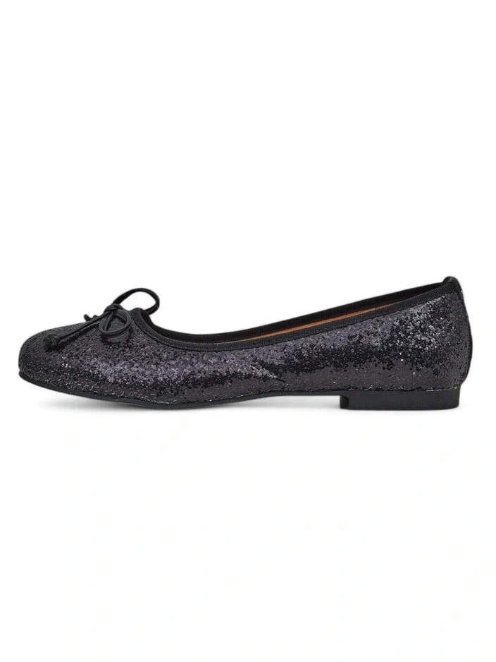 Resti Women&#039;s ballet flats with glitter and bow Aramie