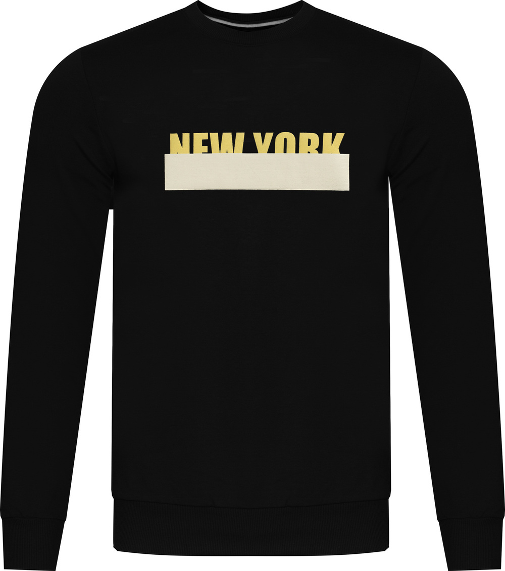 Pánska mikina Jumper 202176 Čierna