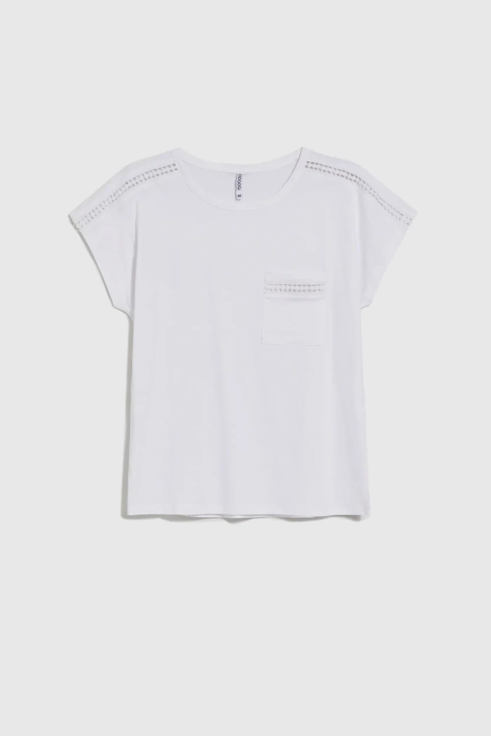 Marisse Women's T-Shirt L-Ts-4635 White