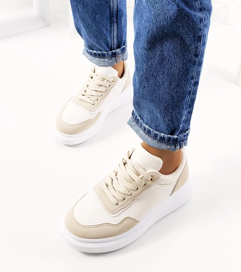 Gemre Adidași pentru femei Beige Selma