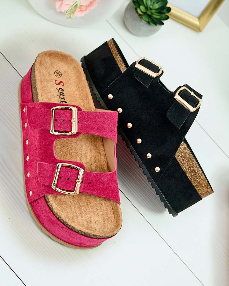 Dámske platformové žabky Resti Royalfashion