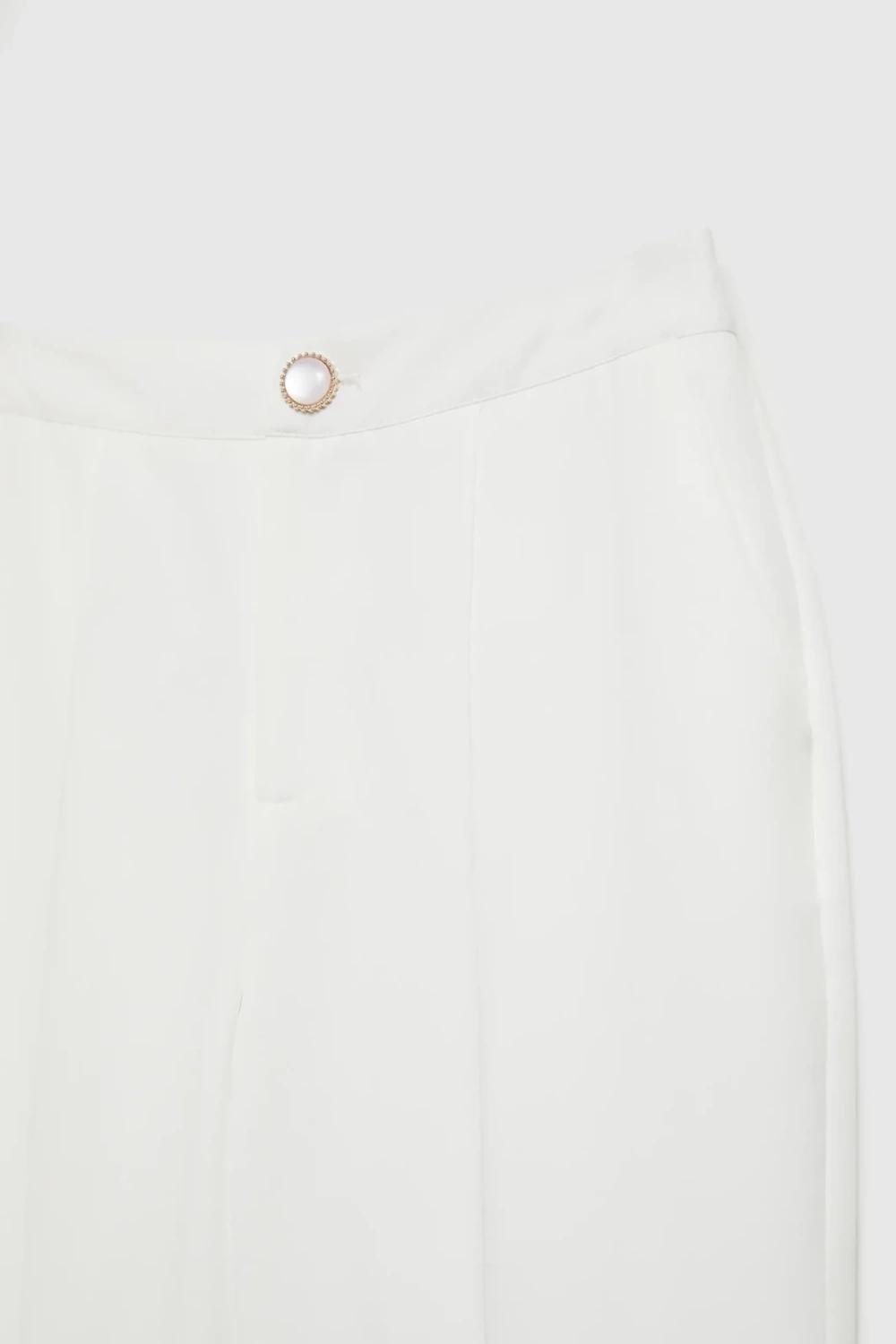 Women's trousers MOODO - white