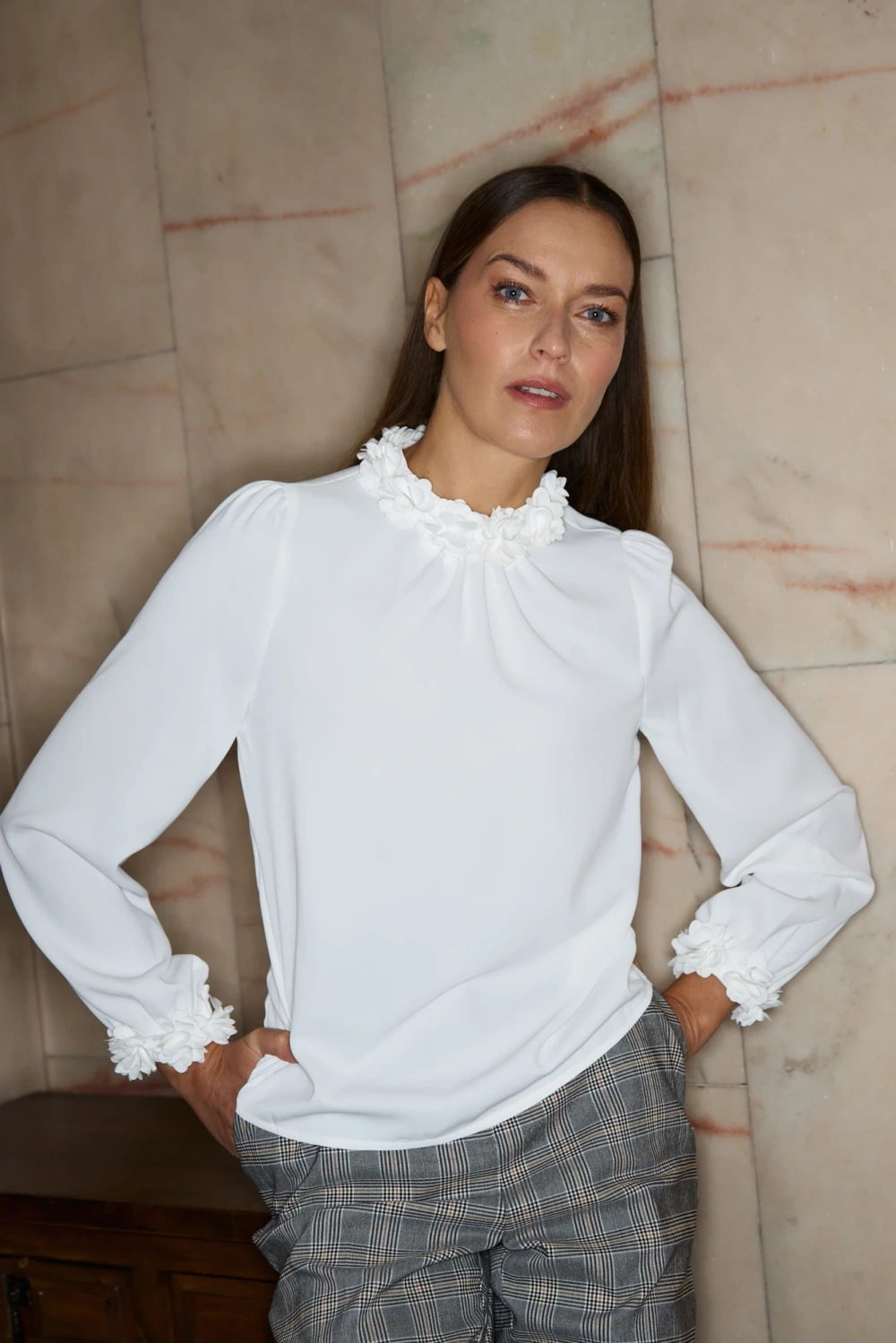 Ženska bluza Marisse bela