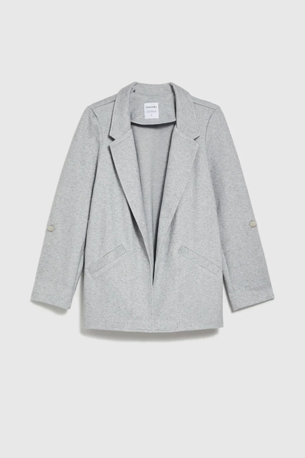 Marisse Women&#039;s Jacket Z-Mr-4501 Grey Mel