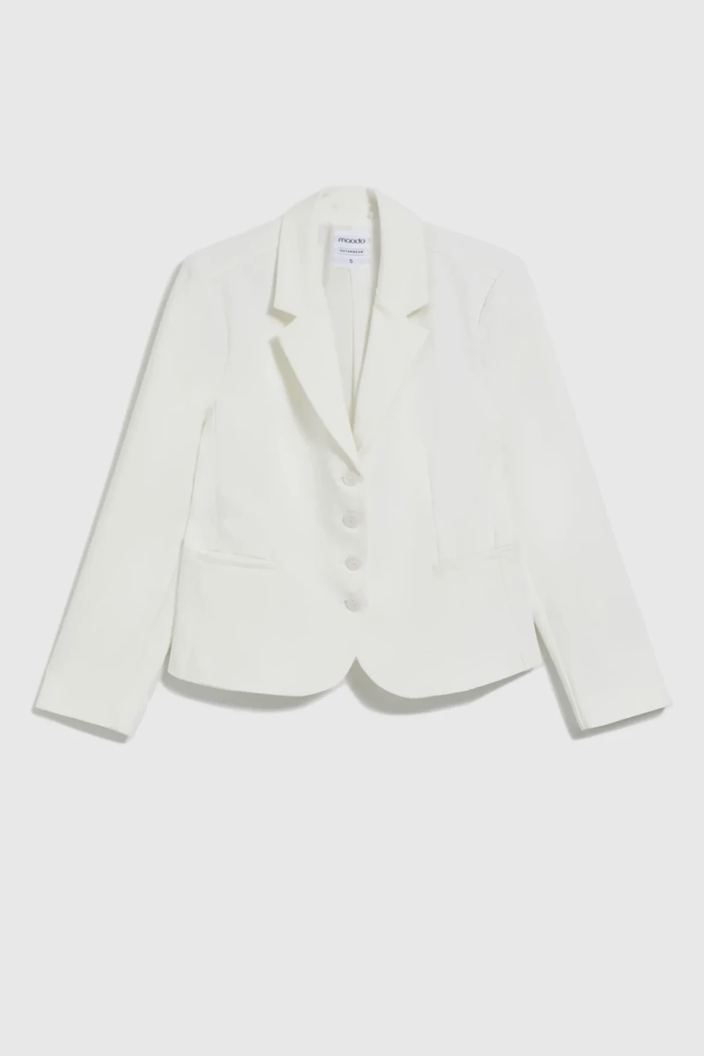 Marisse Women&#039;s Jacket L-Mr-4607 Off White