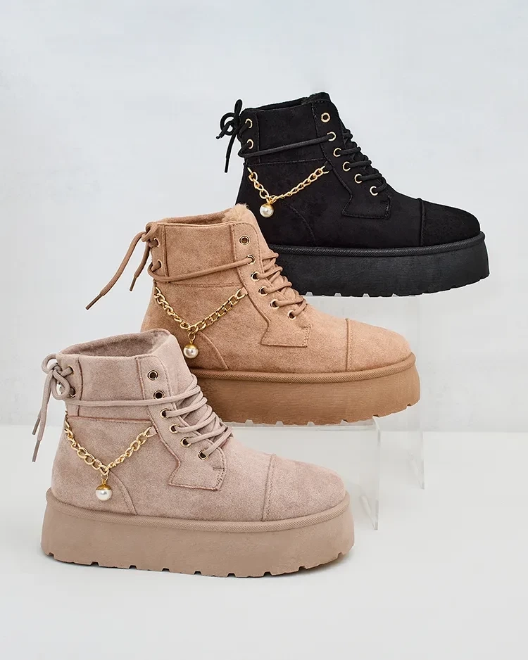 Resti Women&#039;s lace-up Woruces boots