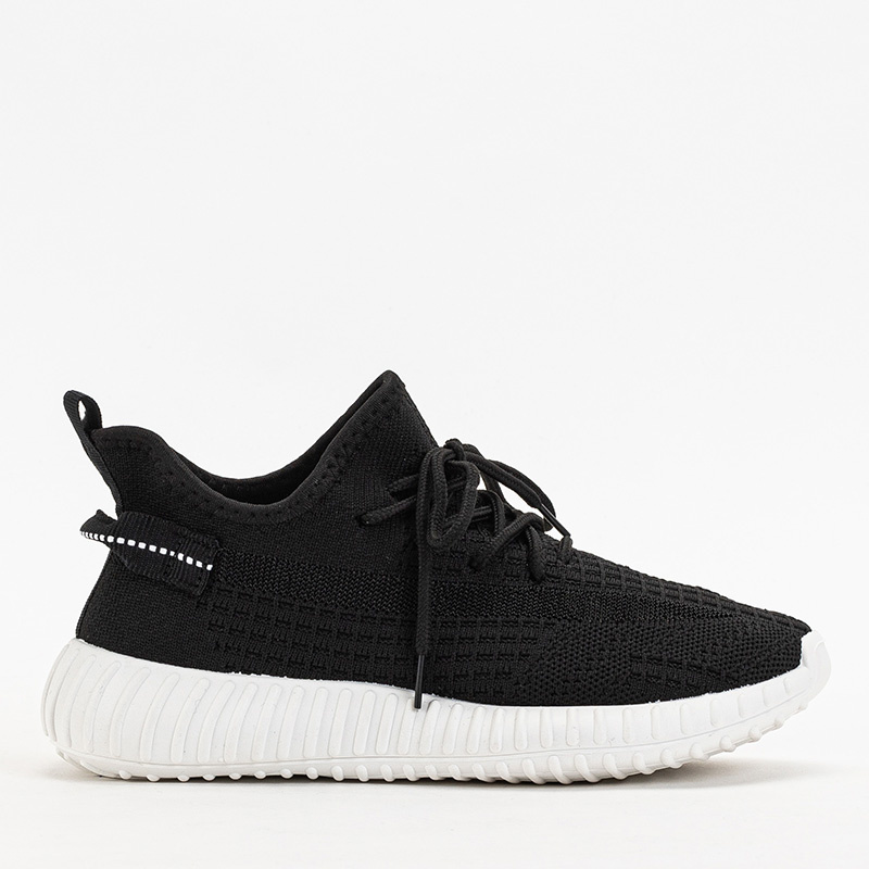 Resti Black and white Fransi women&#039;s sports shoes - Footwear