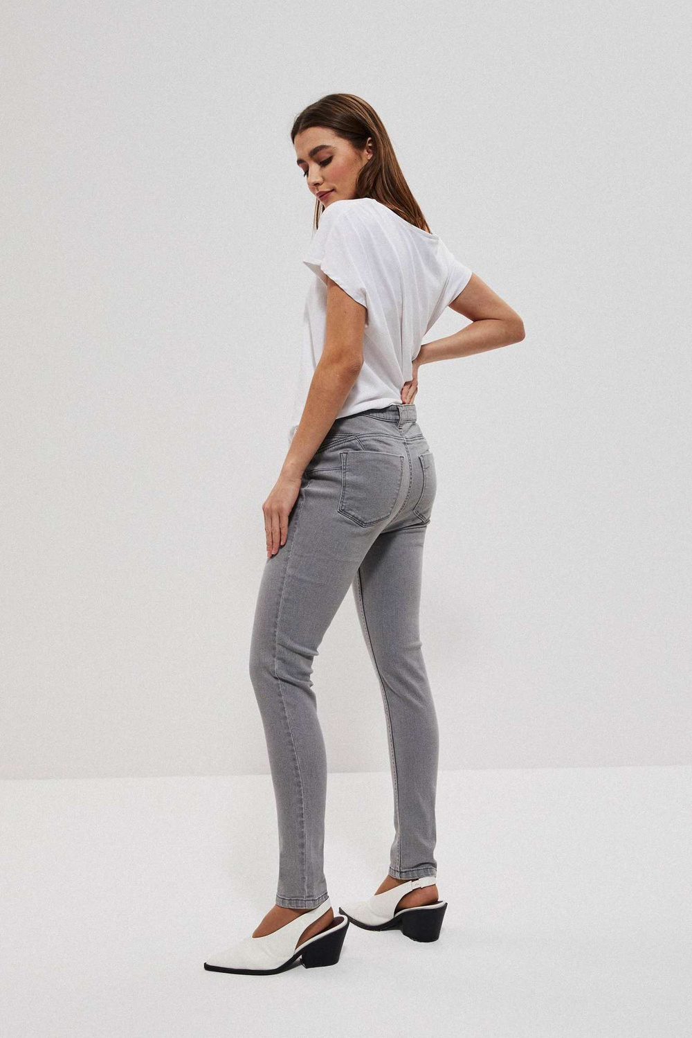 Marisse Push-Up Jeans L-Je-3721 Grey