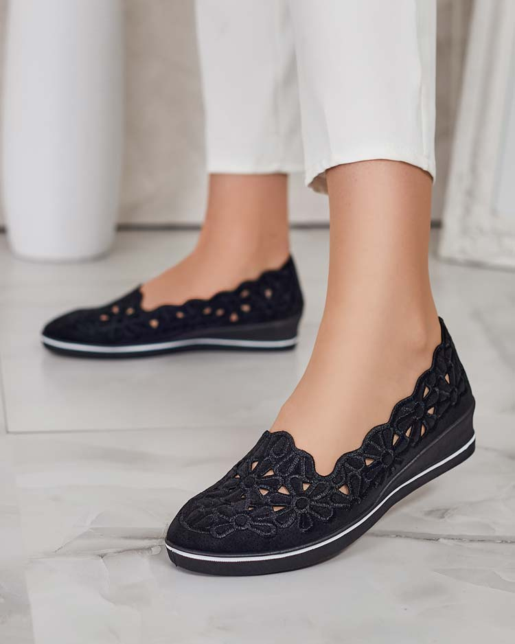 Resti Women's low-heeled half shoes Dellio