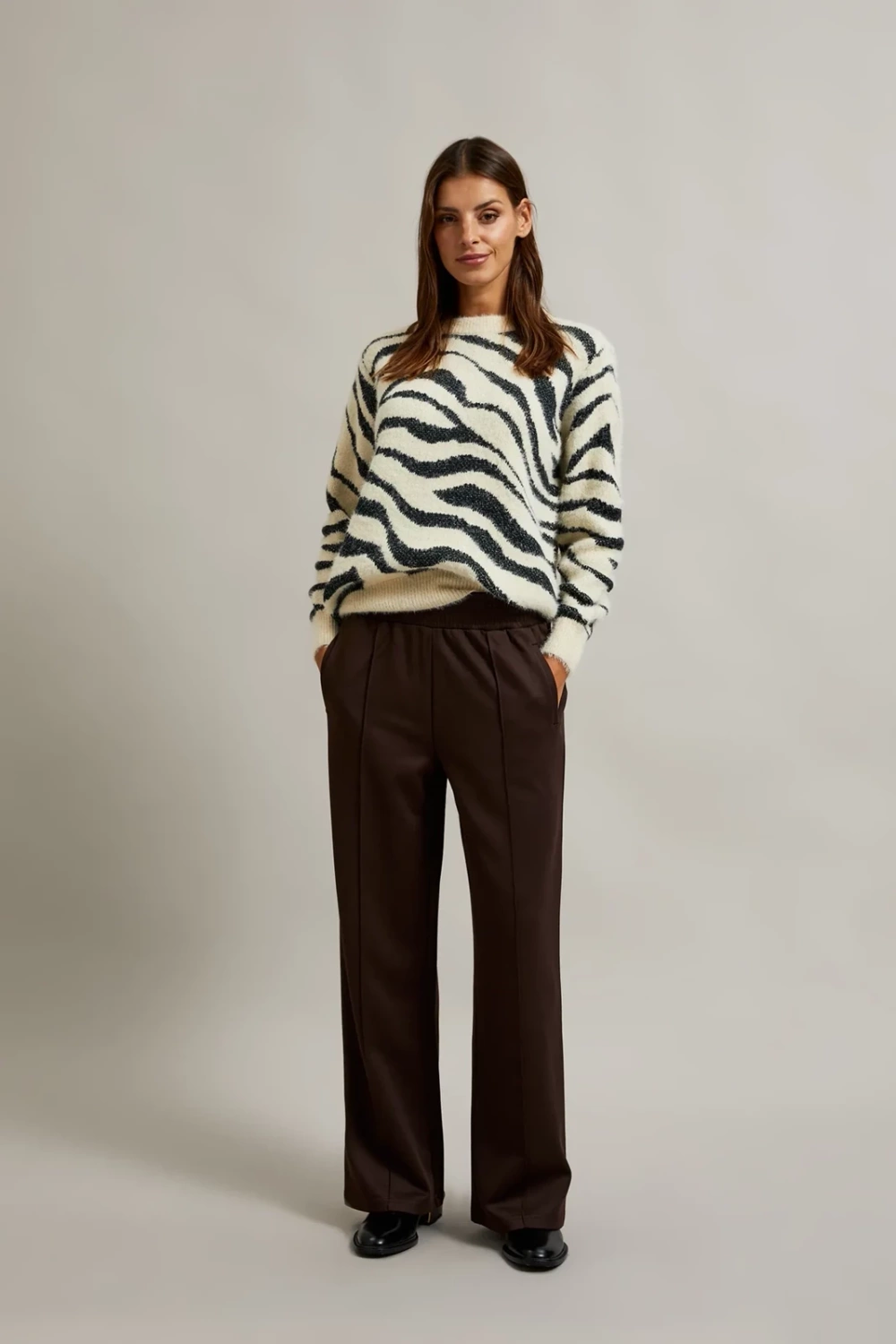 Marisse Women&#039;s Sweater Z-Sw-4542 Off White