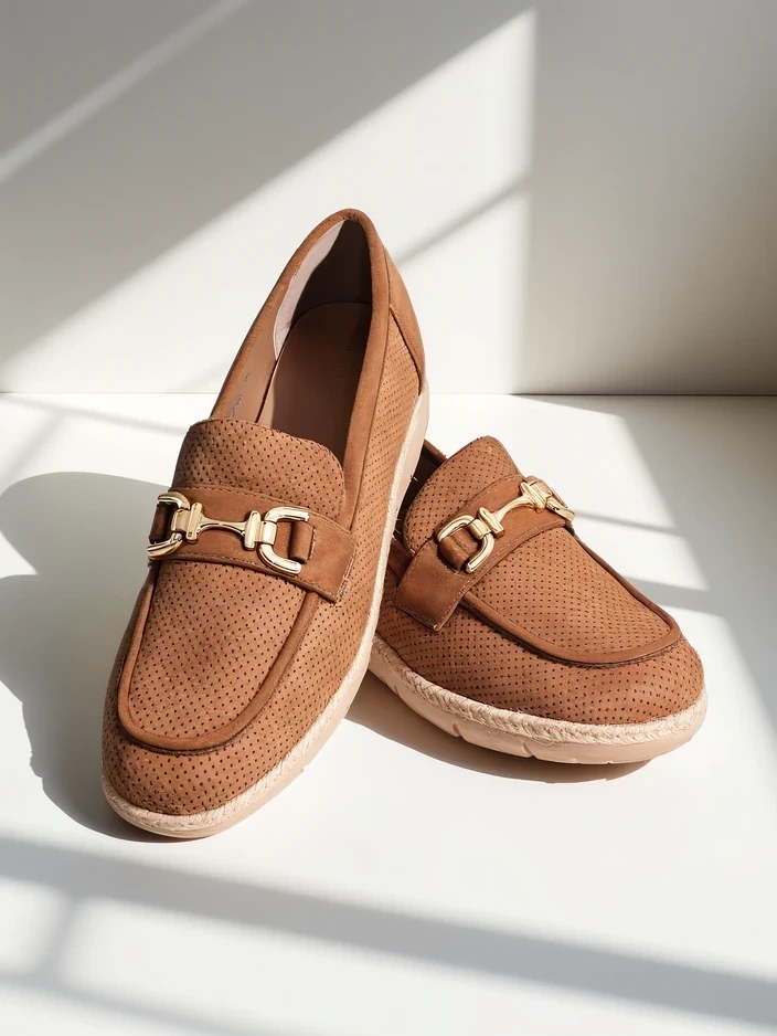 Resti Women&#039;s low shoes with a decoration on the toe