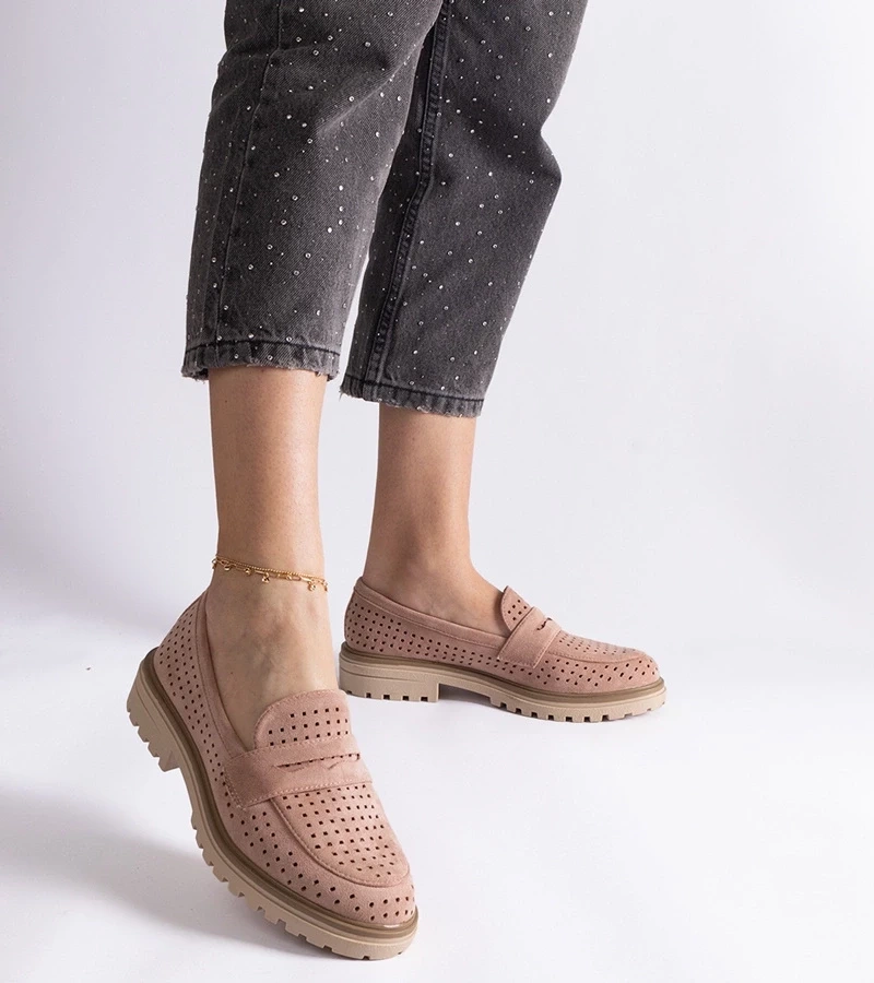 D/CEO Black loafers Hashtag