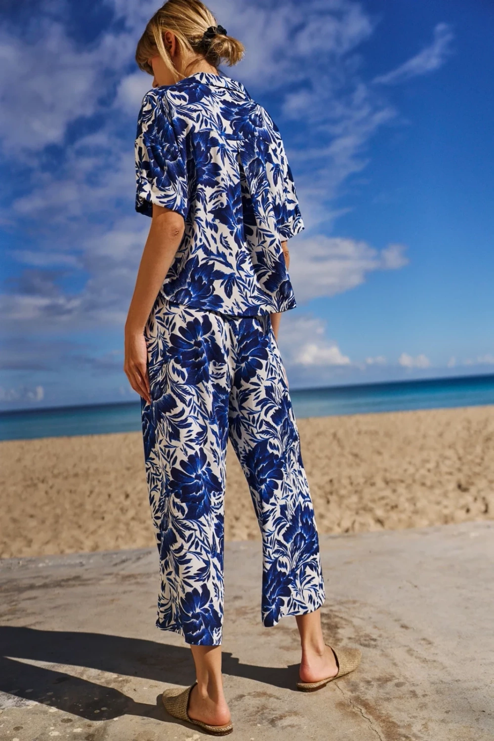 Marisse Blue Culottes