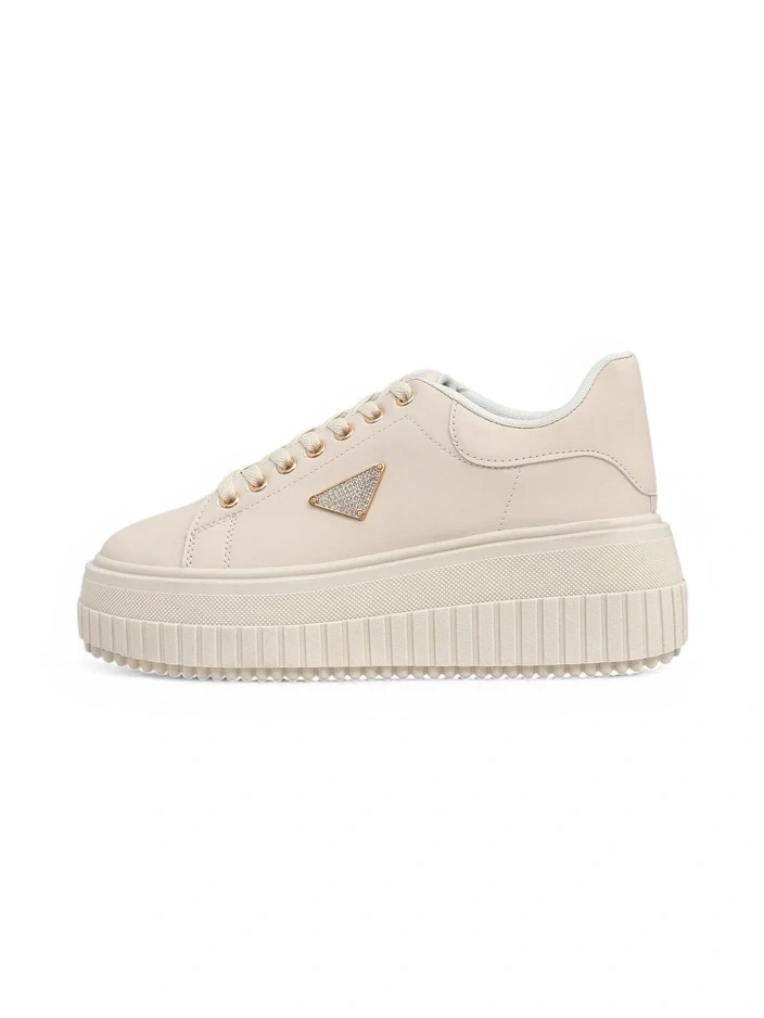 Resti Women's platform sports sneakers with Alcape print