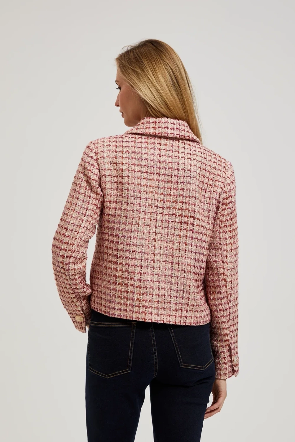 Marisse Women's Jacket L-Mr-4312 Pink